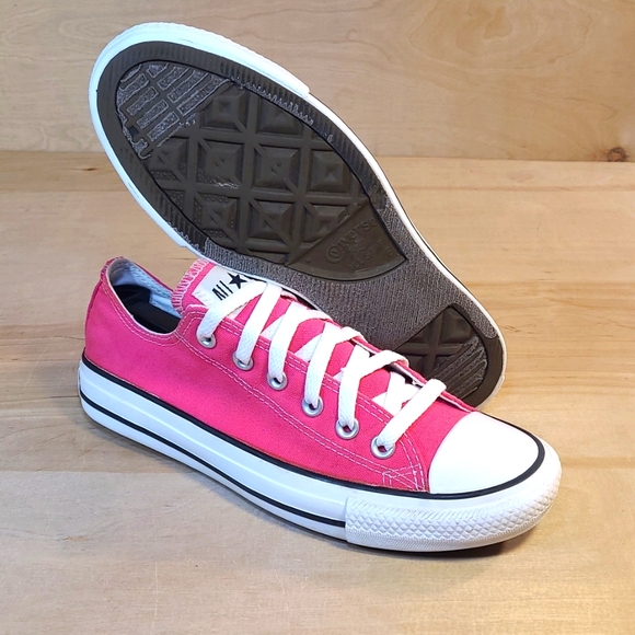 Converse Women's Pink Sneakers - Picture 8 of 10